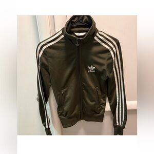 Women’s Adidas Green Track Jacket Size XS